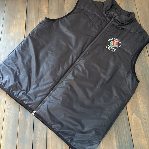 2012 Rose Bowl Game Vest Nike Golf Therma-Fit - Wisconsin Oregon Mens XL (D9) - Picture 1 of 9